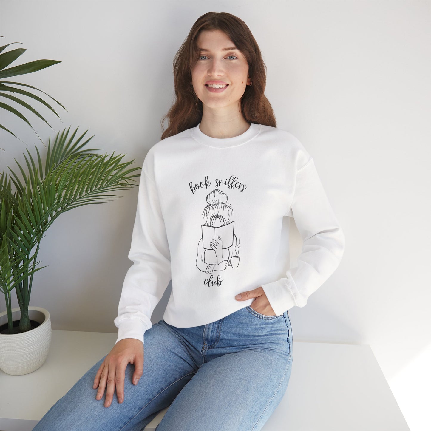 Book Sniffers Club Unisex Heavy Blend™ Crewneck Sweatshirt