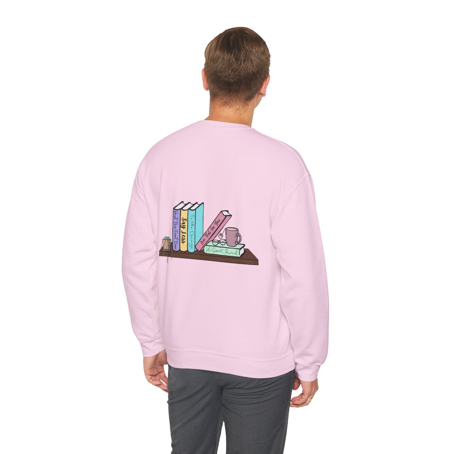Books & Catchphrases Unisex Heavy Blend™ Crewneck Sweatshirt S-5XL
