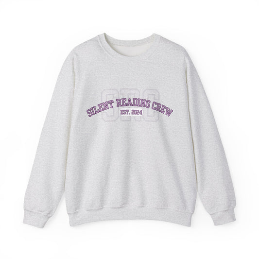 Silent Reading Crew Crewneck Sweatshirt S-5XL