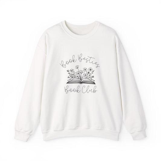 Book Besties Book Club Crewneck Sweatshirt S-5XL