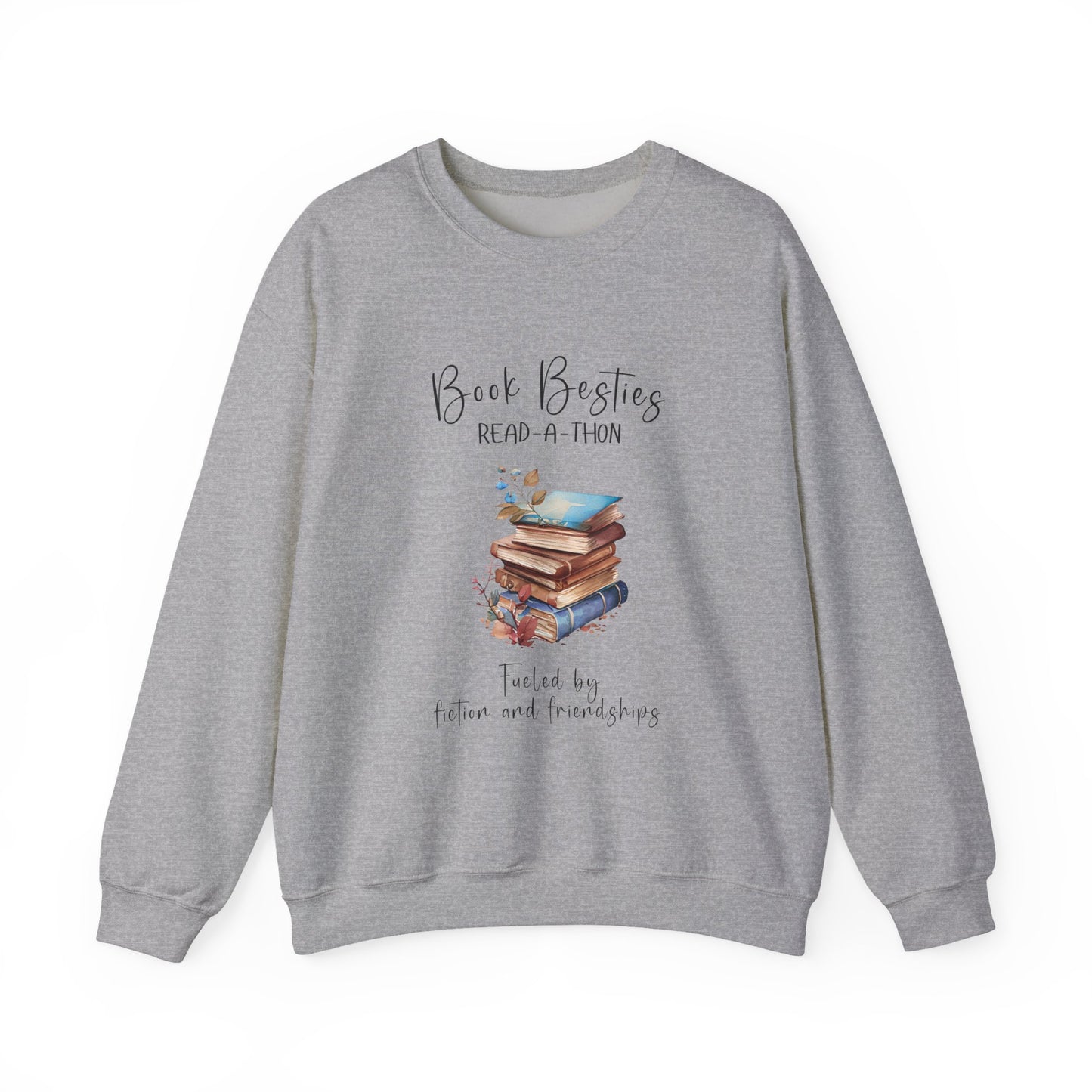 Book Besties Read-A-Thon Crewneck Sweatshirt S-5XL