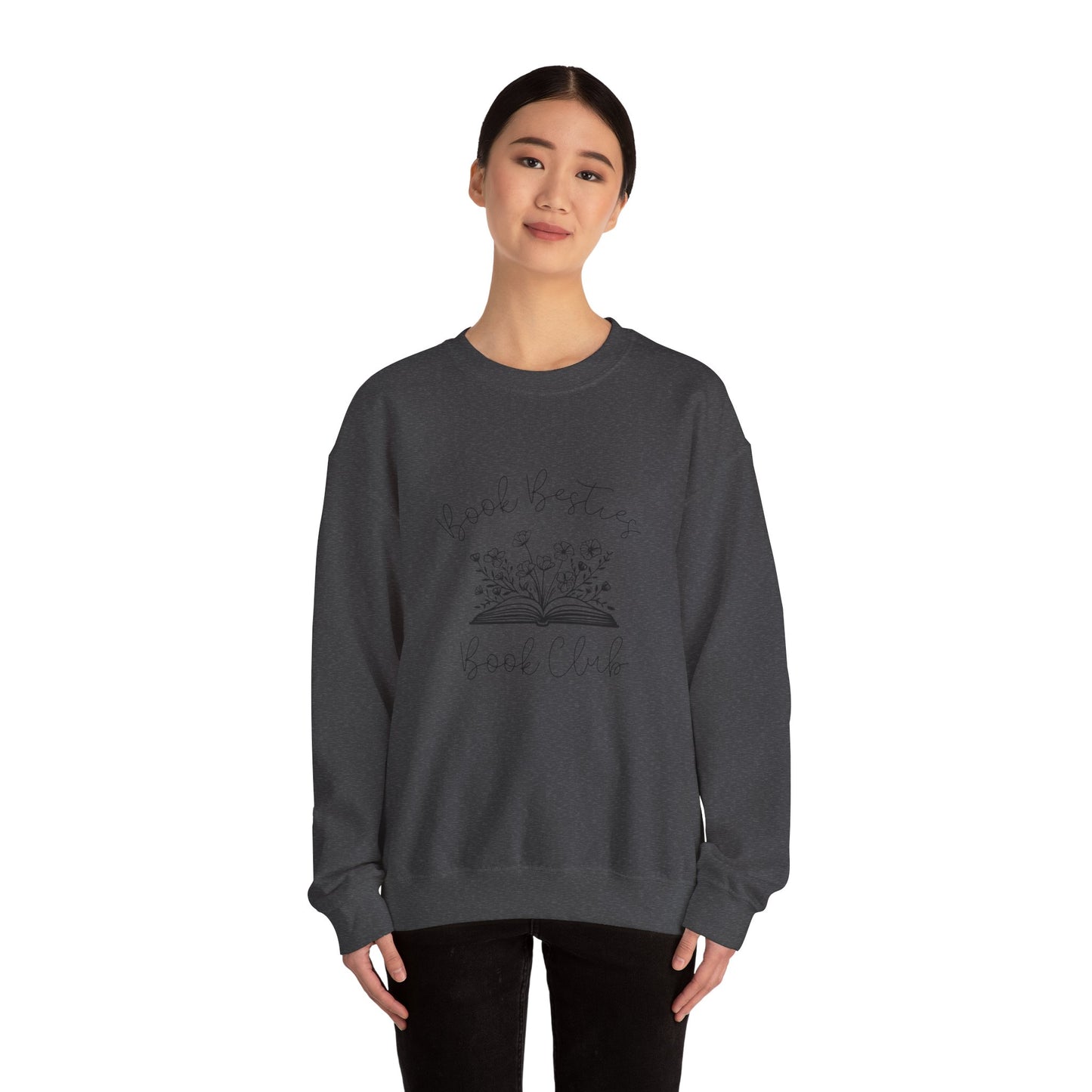 Book Besties Book Club Crewneck Sweatshirt S-5XL