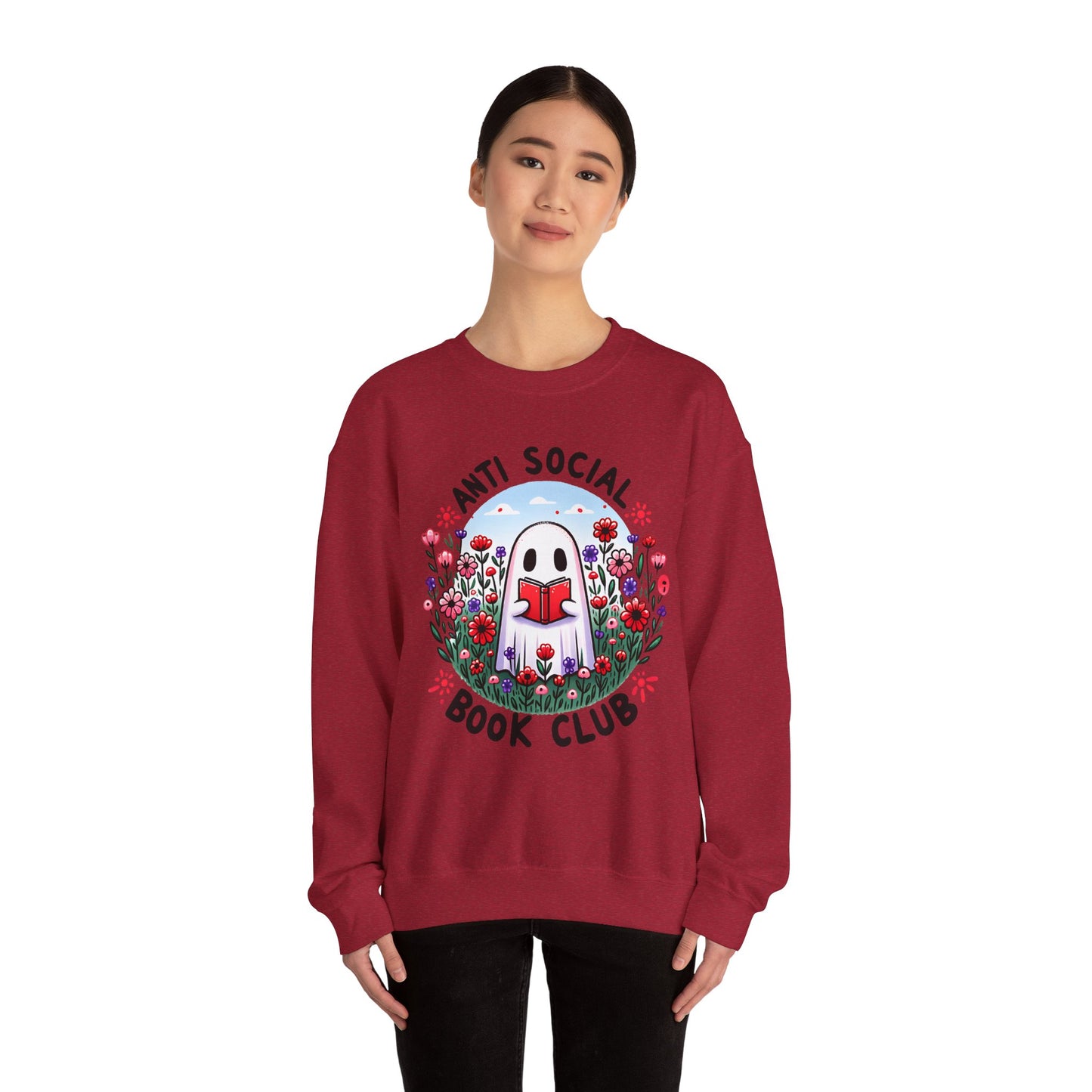 Anti-Social Book Club Crewneck Sweatshirt S-5XL