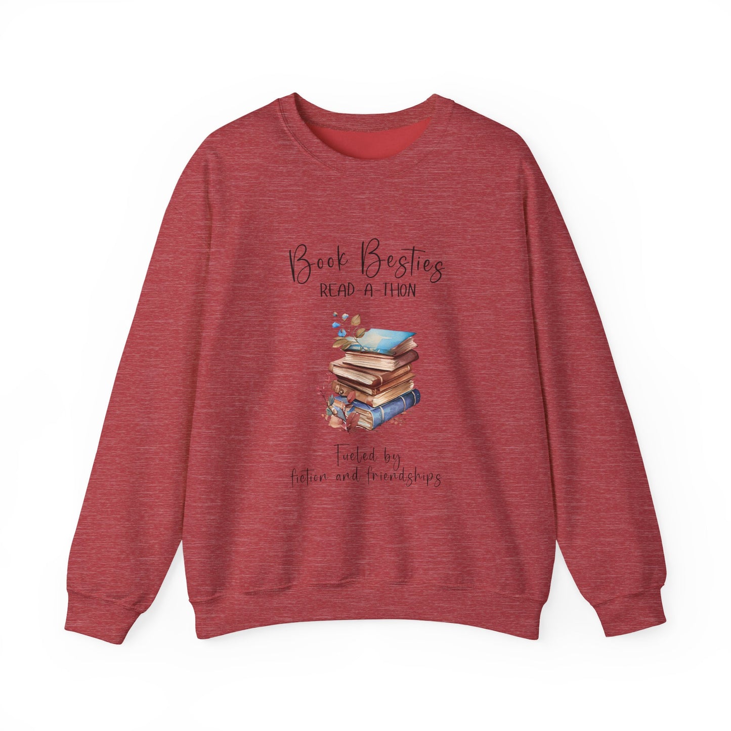 Book Besties Read-A-Thon Crewneck Sweatshirt S-5XL