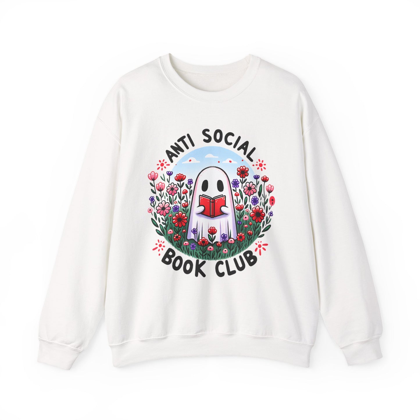 Anti-Social Book Club Crewneck Sweatshirt S-5XL