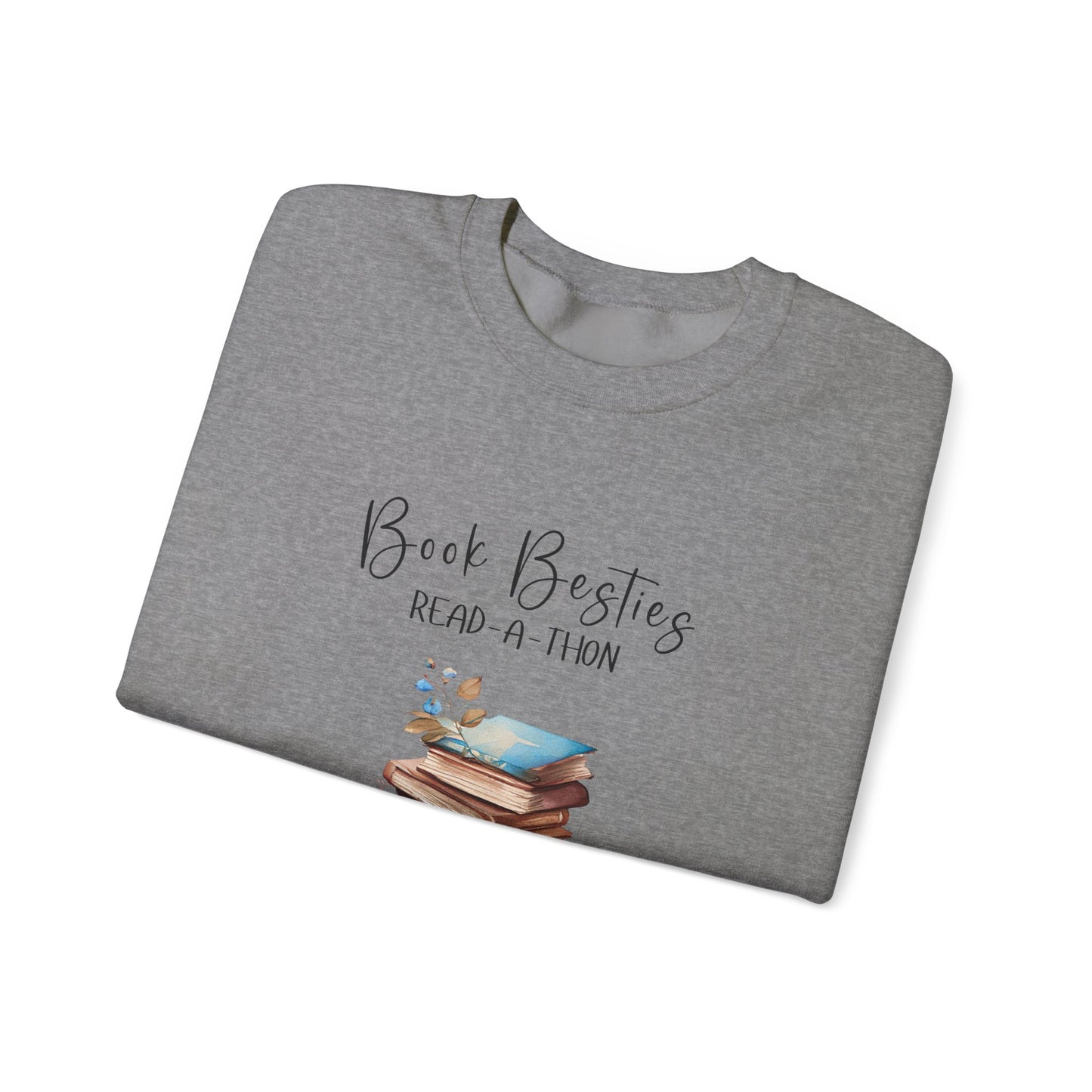 Book Besties Read-A-Thon Crewneck Sweatshirt S-5XL