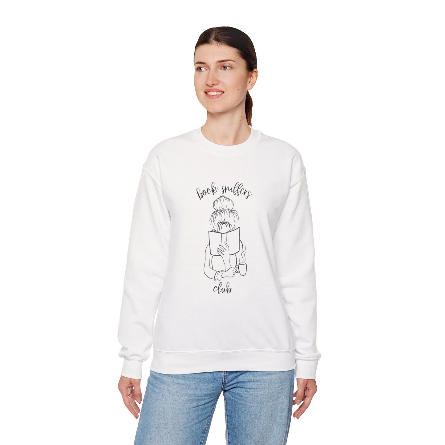 Book Sniffers Club Unisex Heavy Blend™ Crewneck Sweatshirt