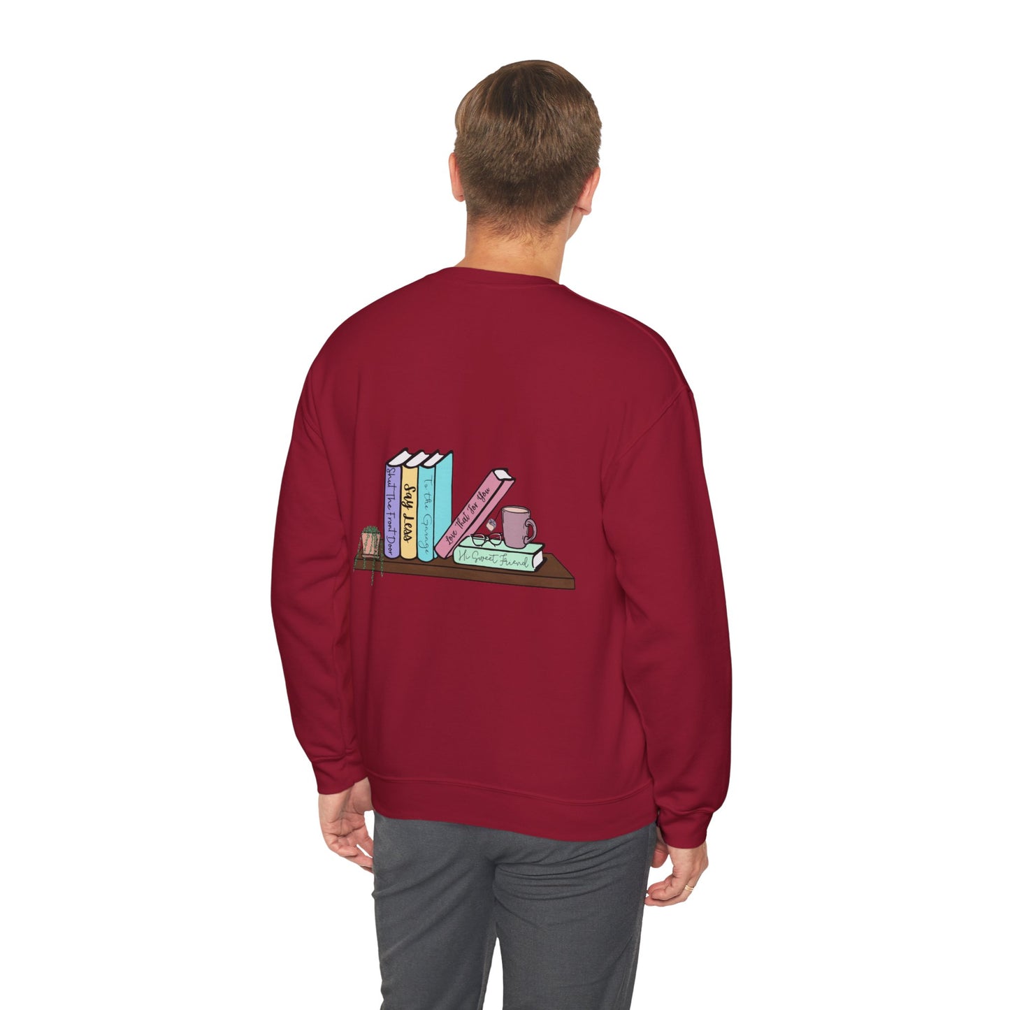 Books & Catchphrases Unisex Heavy Blend™ Crewneck Sweatshirt S-5XL