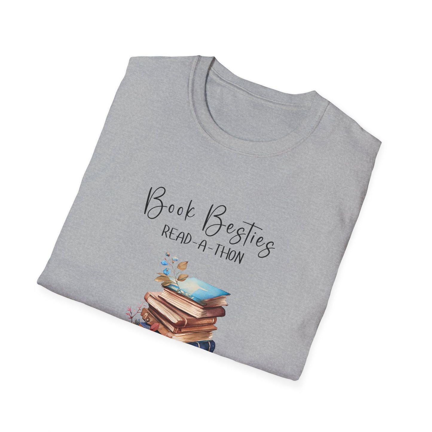 Book Besties Read-A-Thon Softstyle T-Shirt XS-5XL