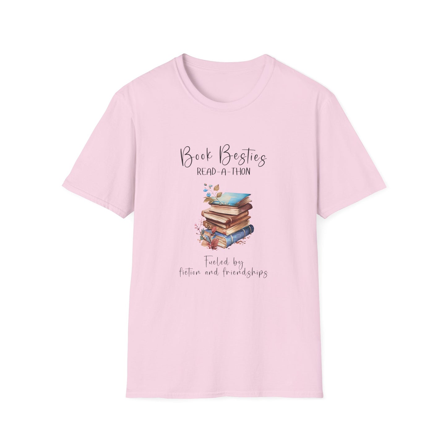 Book Besties Read-A-Thon Softstyle T-Shirt XS-5XL