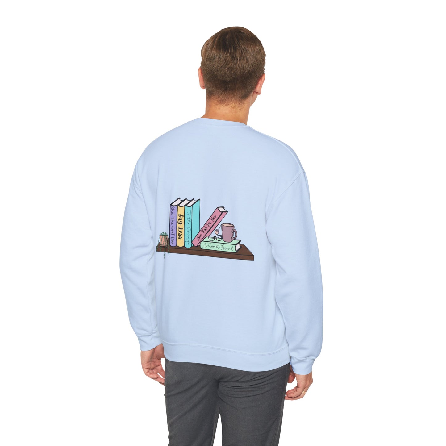 Books & Catchphrases Unisex Heavy Blend™ Crewneck Sweatshirt S-5XL