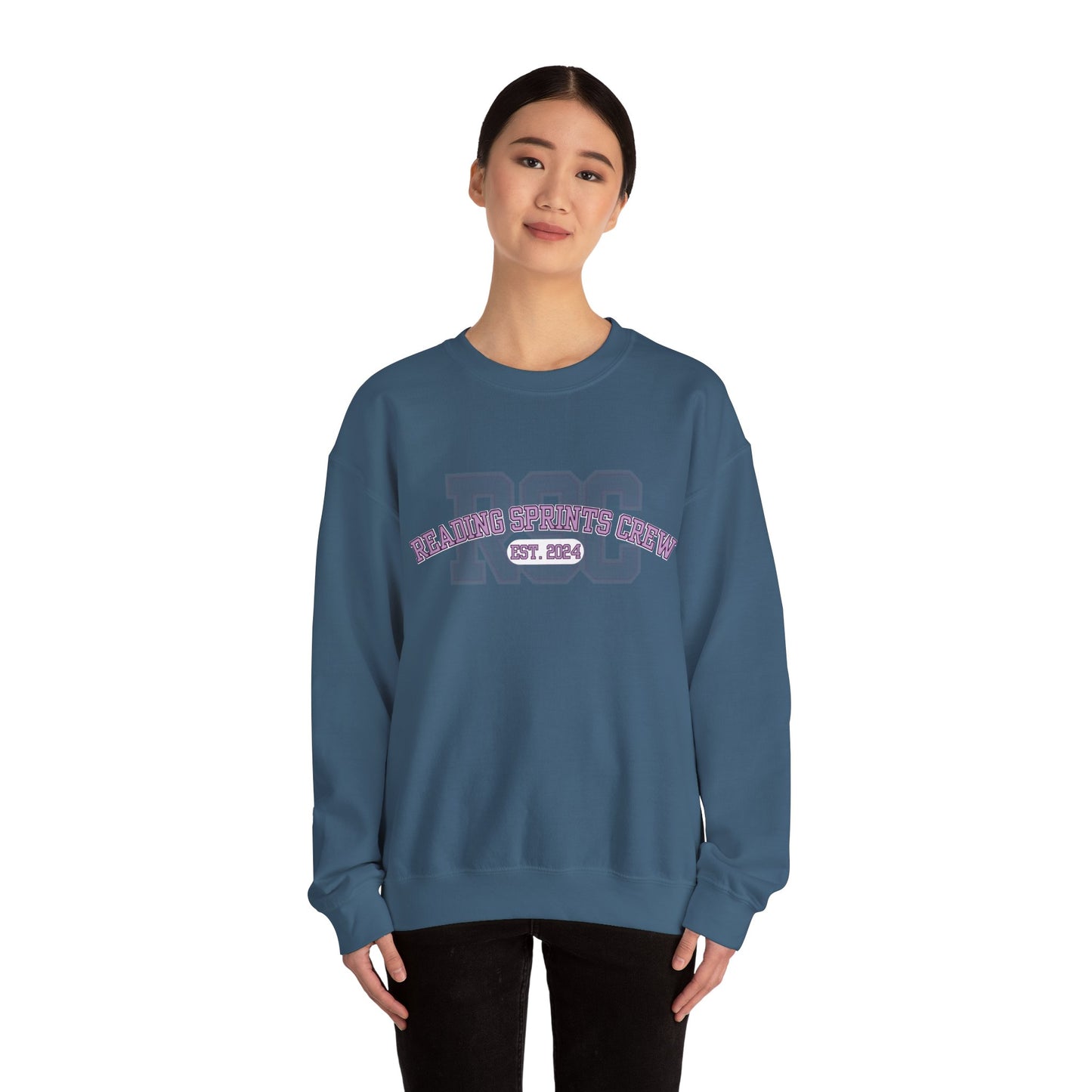 Reading Sprints Crew Crewneck Sweatshirt S-5XL