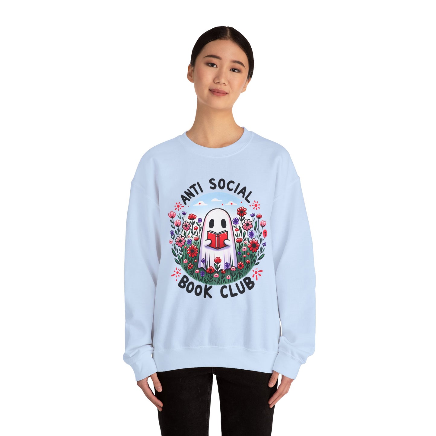 Anti-Social Book Club Crewneck Sweatshirt S-5XL