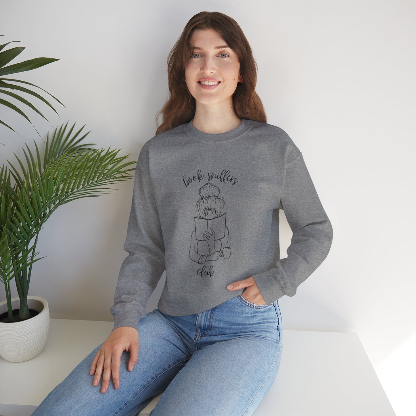 Book Sniffers Club Unisex Heavy Blend™ Crewneck Sweatshirt