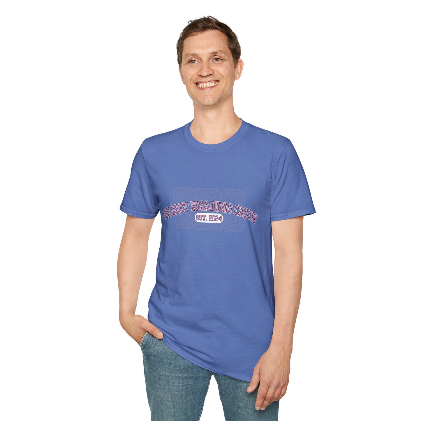 Silent Reading Crew Softstyle T-Shirt XS-5XL