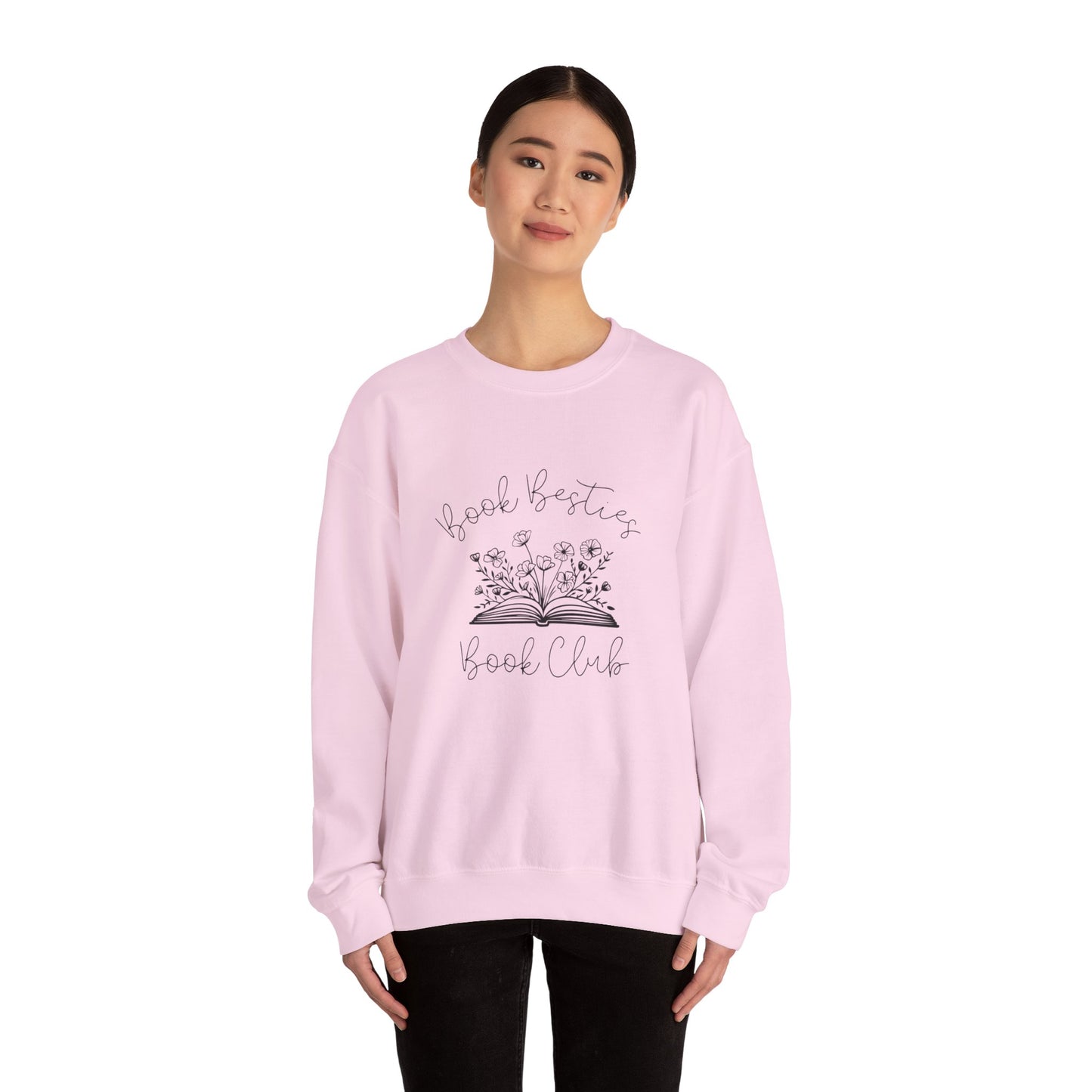 Book Besties Book Club Crewneck Sweatshirt S-5XL