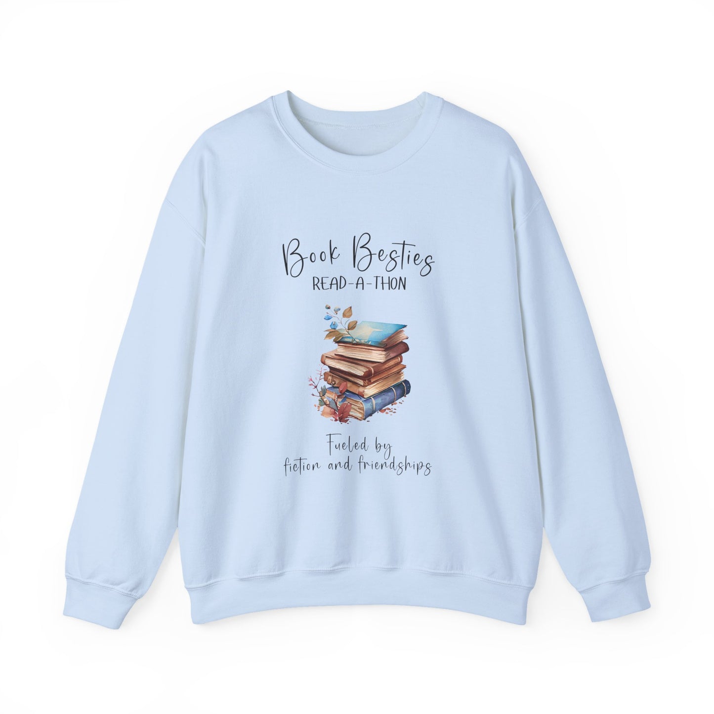 Book Besties Read-A-Thon Crewneck Sweatshirt S-5XL