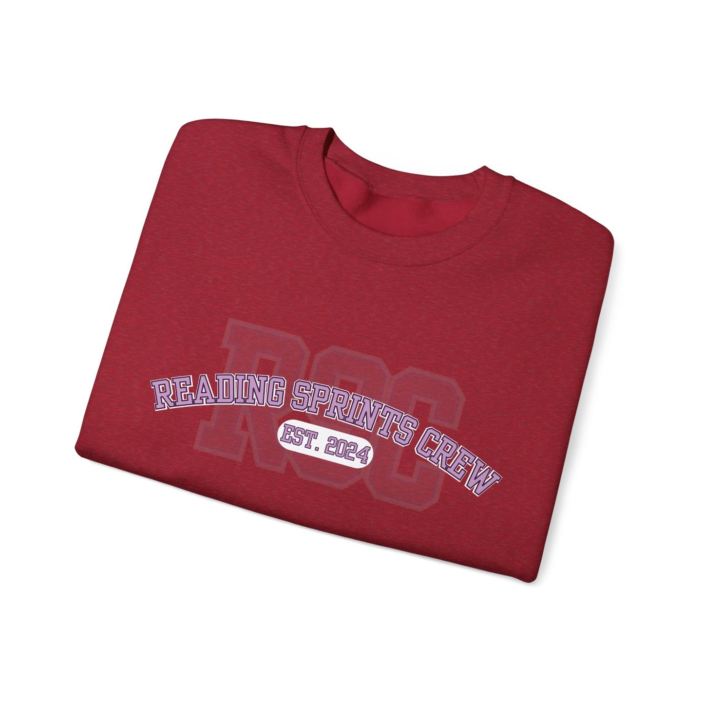 Reading Sprints Crew Crewneck Sweatshirt S-5XL
