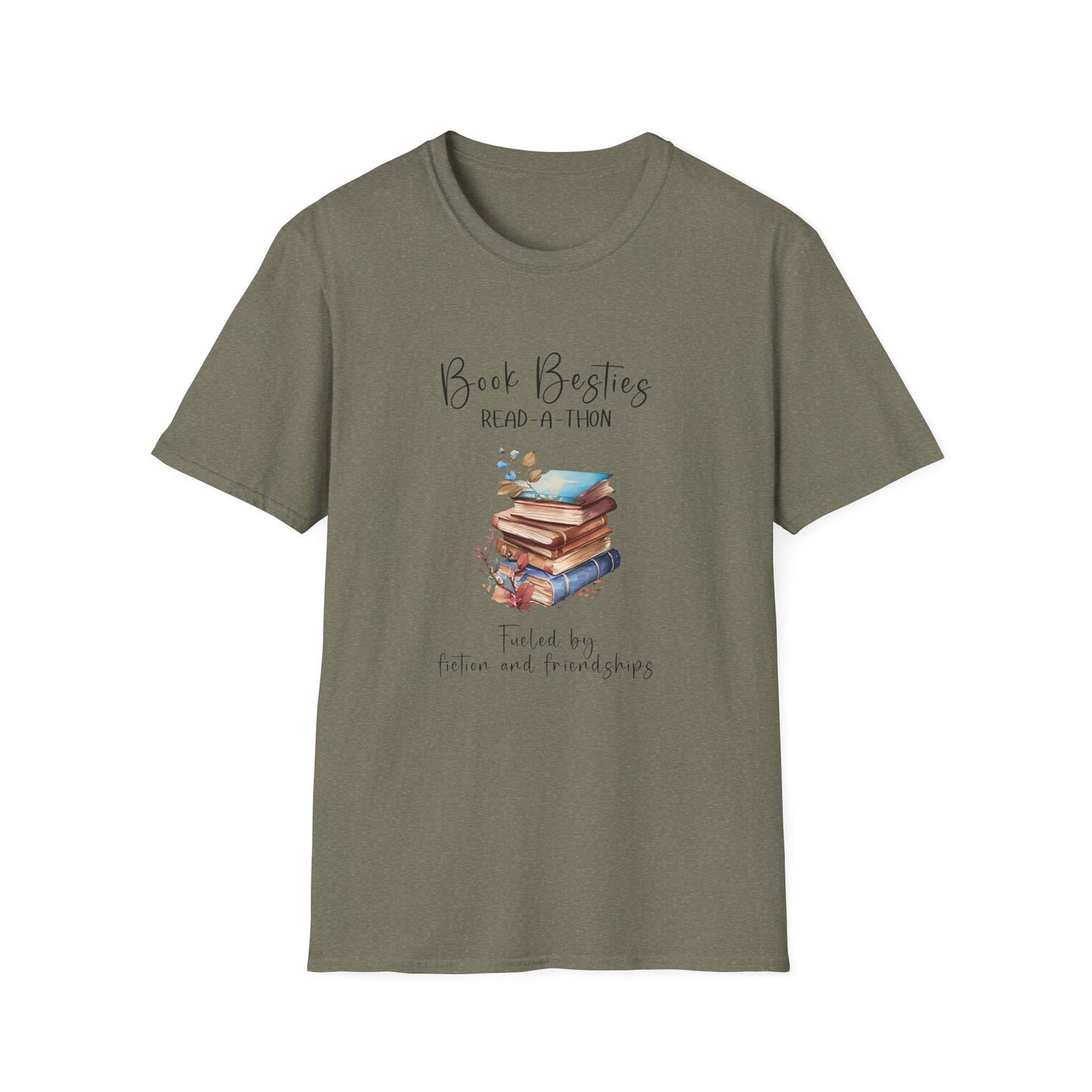 Book Besties Read-A-Thon Softstyle T-Shirt XS-5XL