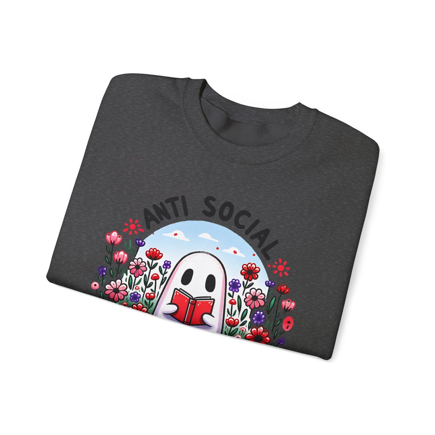 Anti-Social Book Club Crewneck Sweatshirt S-5XL