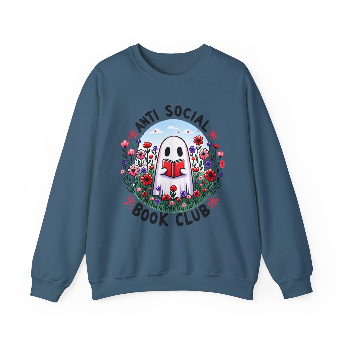 Anti-Social Book Club Crewneck Sweatshirt S-5XL