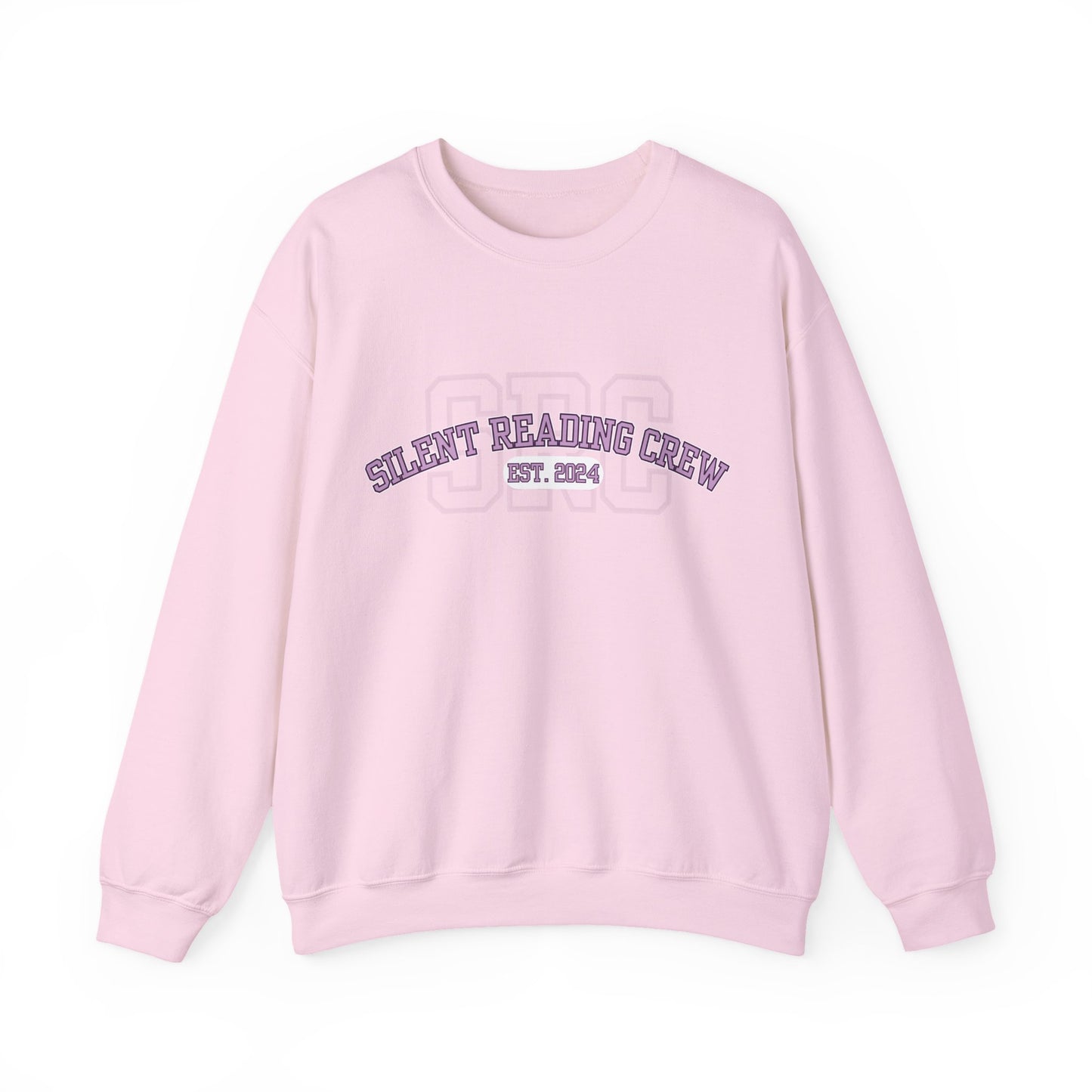 Silent Reading Crew Crewneck Sweatshirt S-5XL