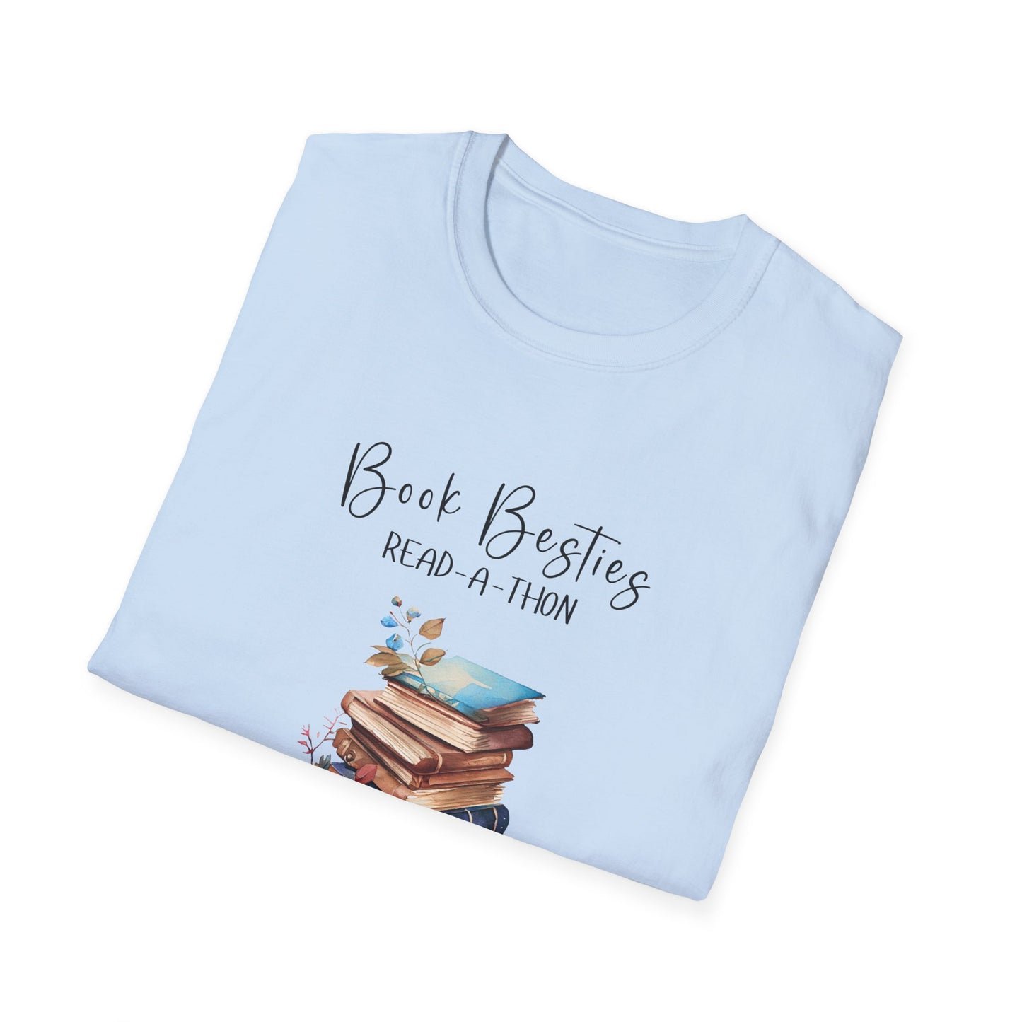 Book Besties Read-A-Thon Softstyle T-Shirt XS-5XL