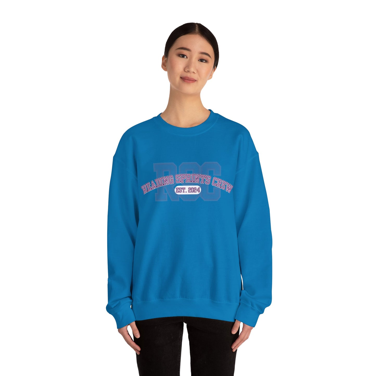 Reading Sprints Crew Crewneck Sweatshirt S-5XL