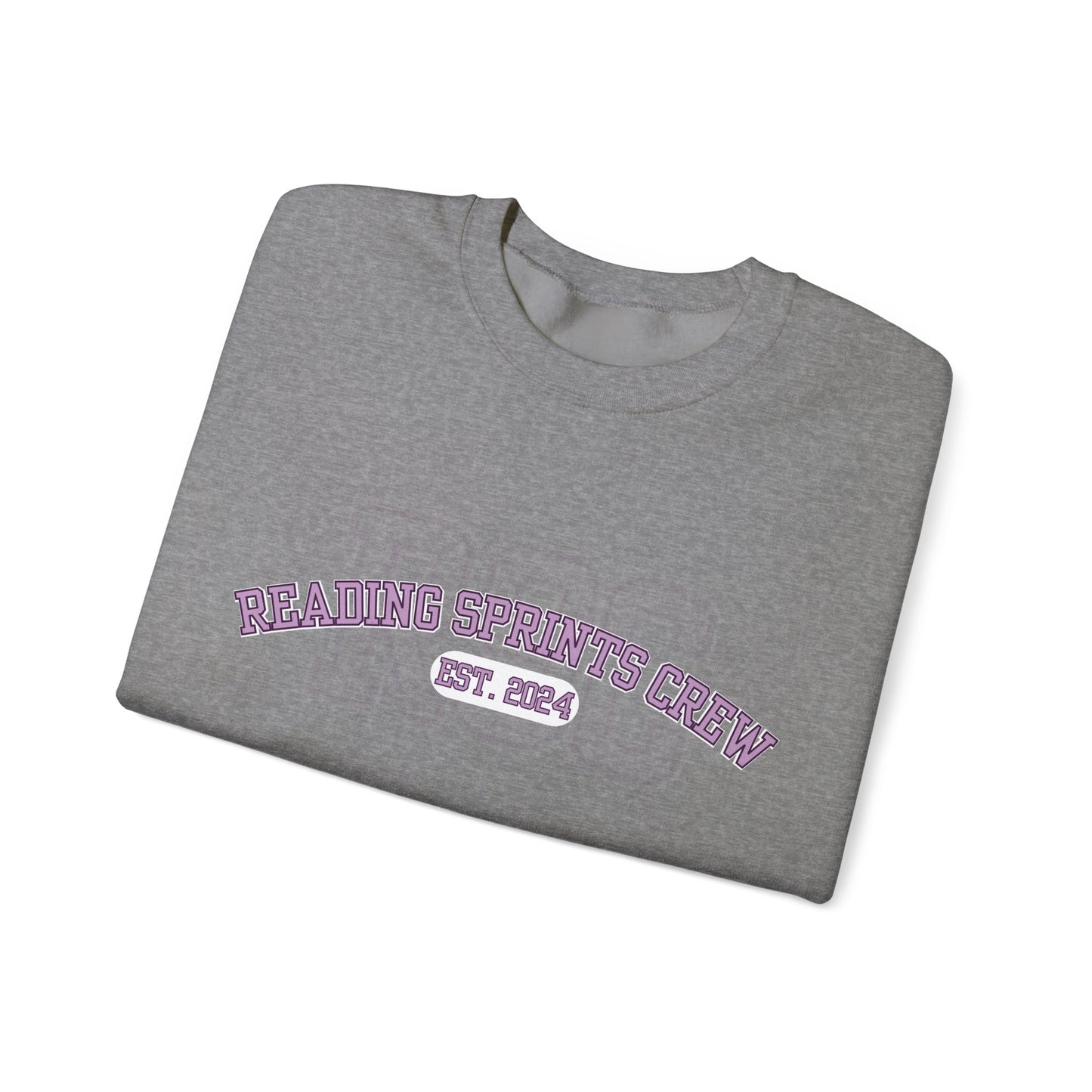 Reading Sprints Crew Crewneck Sweatshirt S-5XL