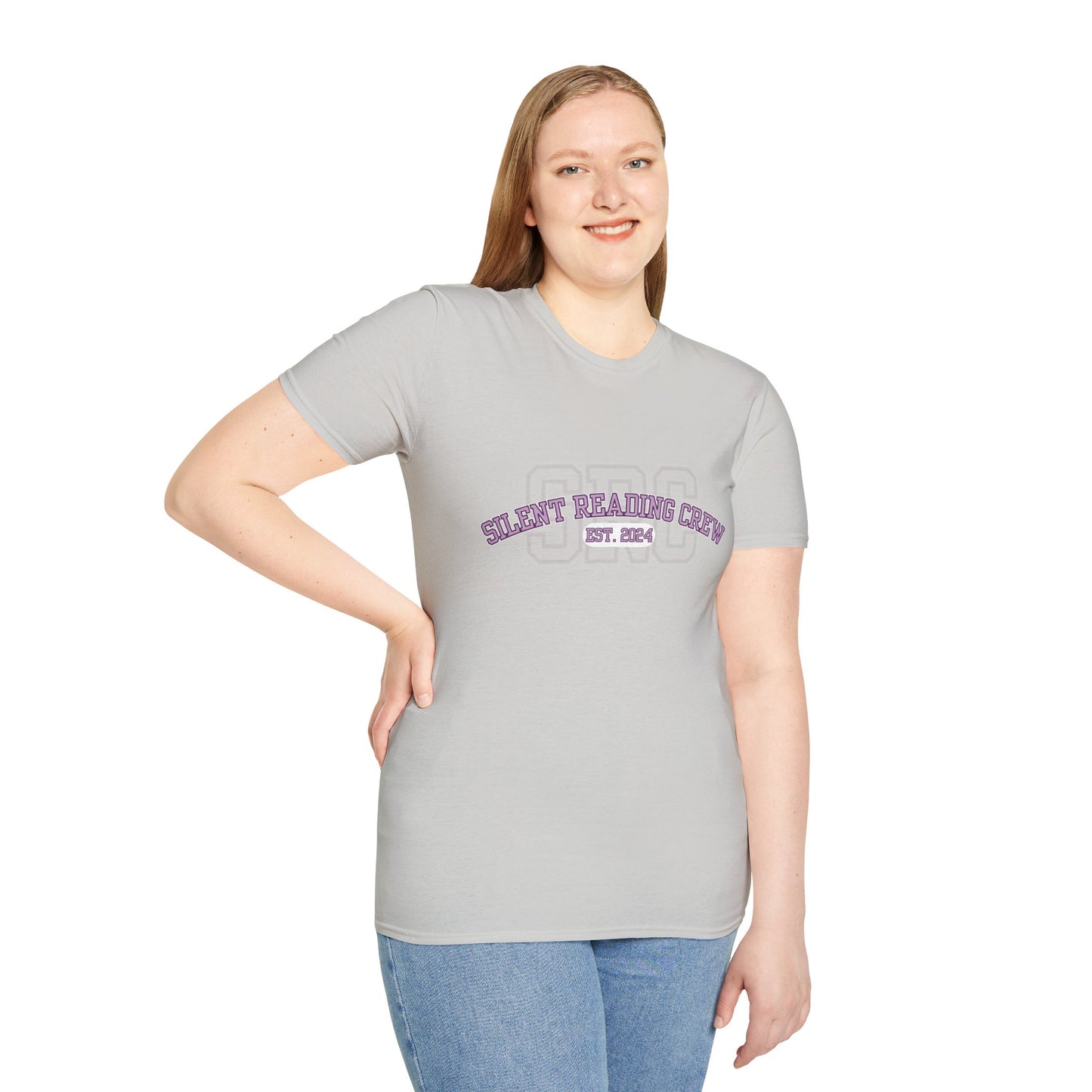 Silent Reading Crew Softstyle T-Shirt XS-5XL
