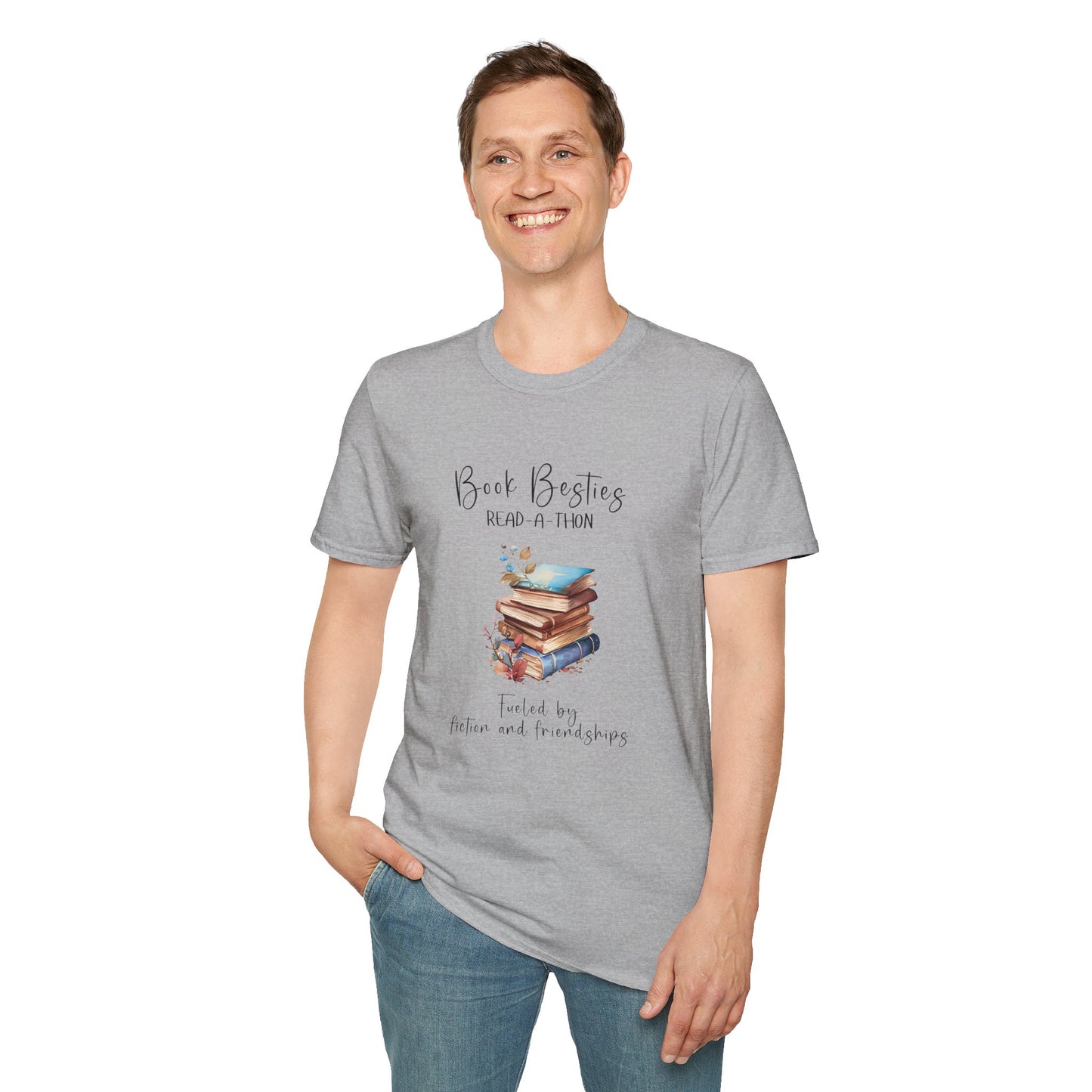 Book Besties Read-A-Thon Softstyle T-Shirt XS-5XL