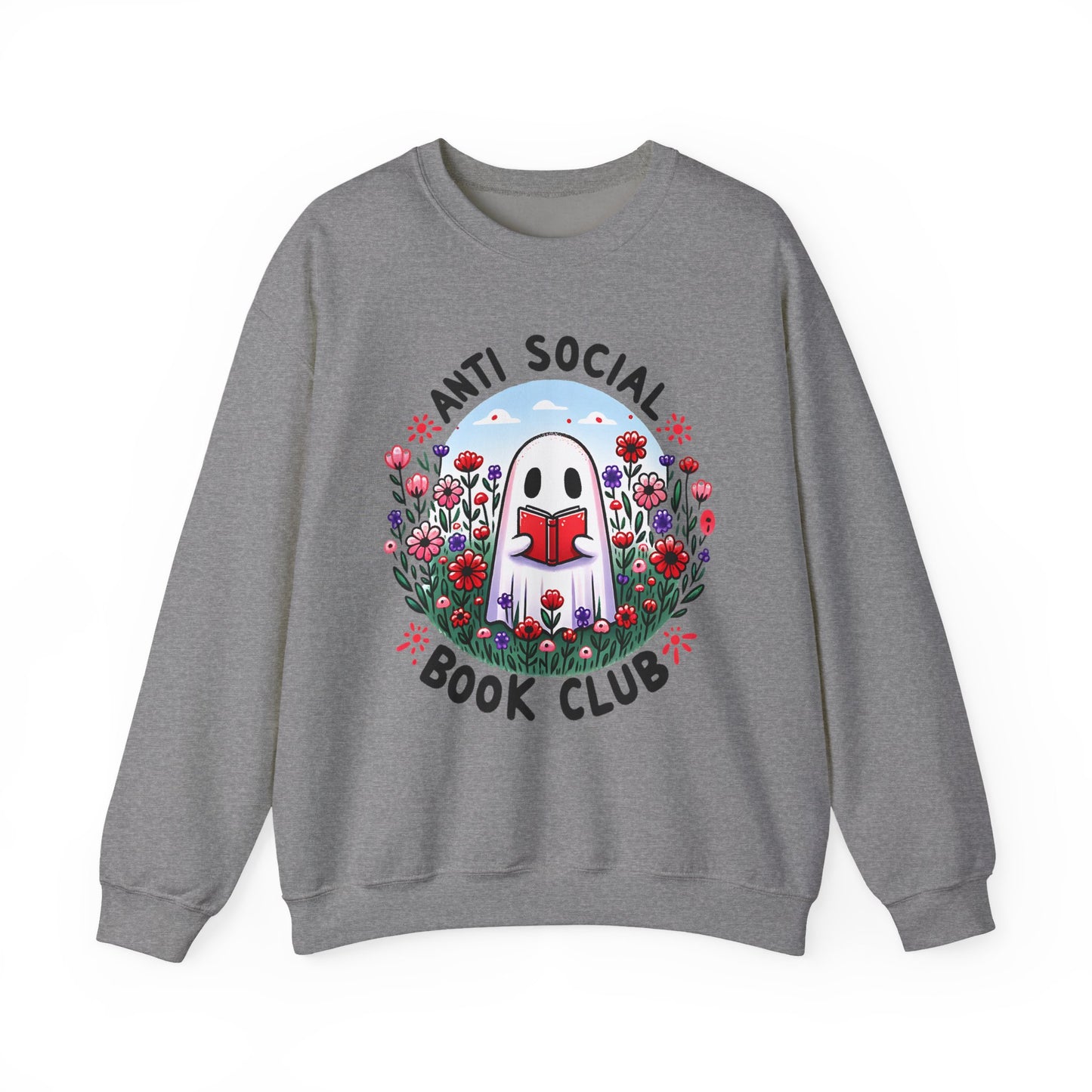 Anti-Social Book Club Crewneck Sweatshirt S-5XL