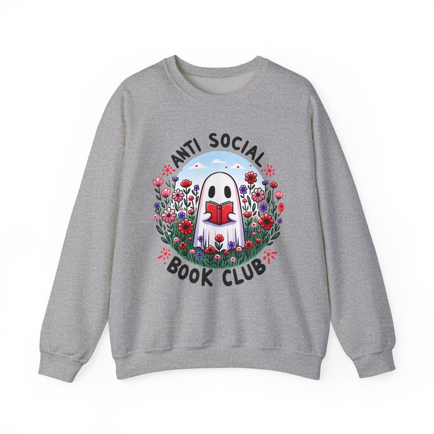 Anti-Social Book Club Crewneck Sweatshirt S-5XL