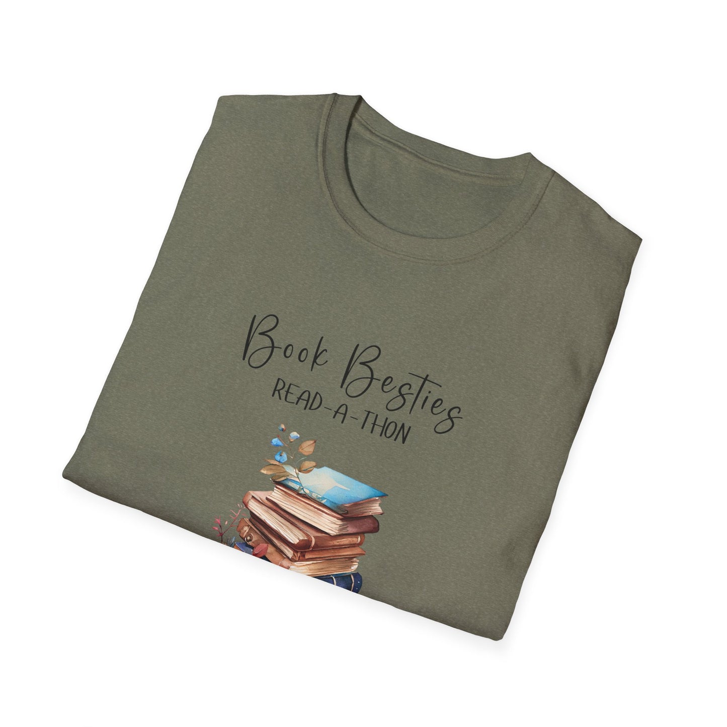 Book Besties Read-A-Thon Softstyle T-Shirt XS-5XL