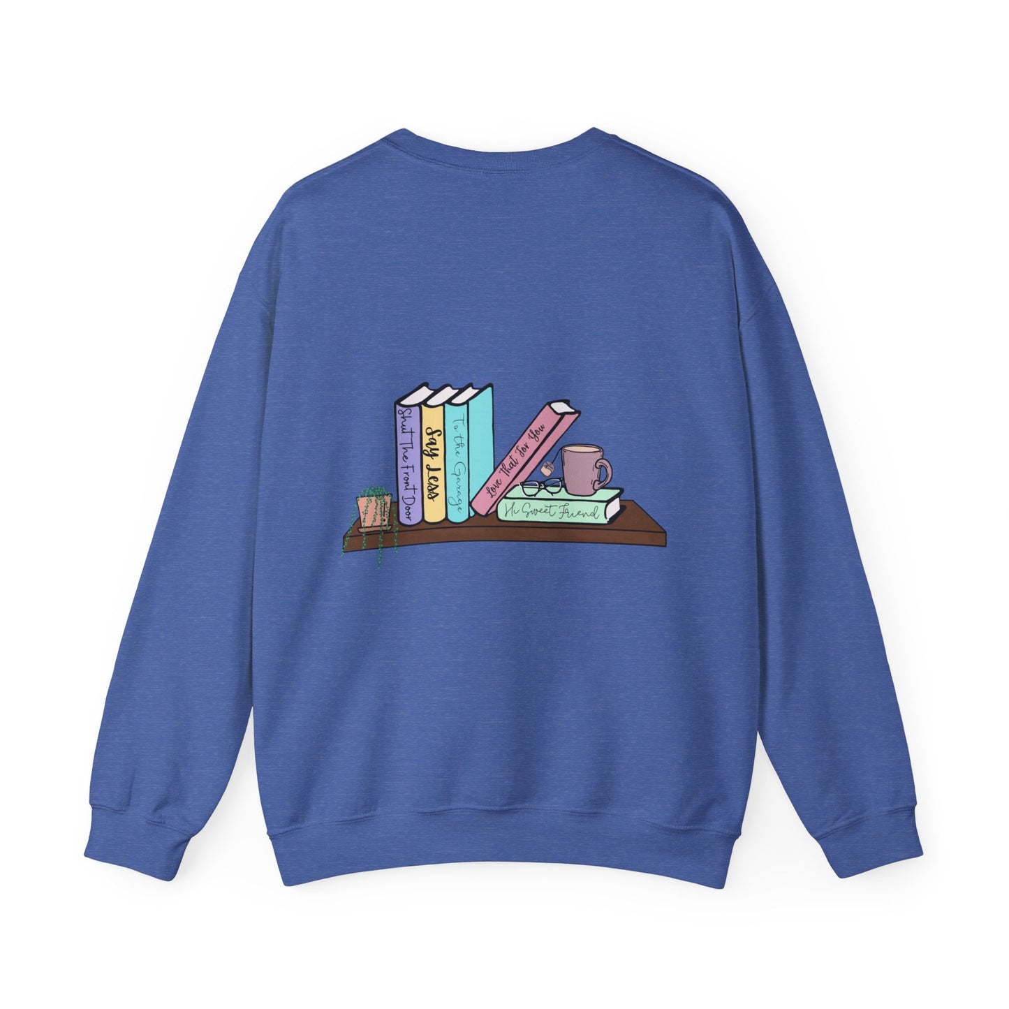 Books & Catchphrases Unisex Heavy Blend™ Crewneck Sweatshirt S-5XL