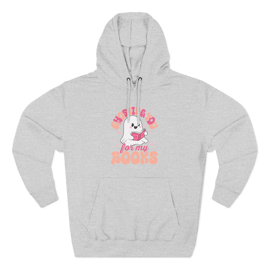 Ghosting You For My Books Fleece Hoodie