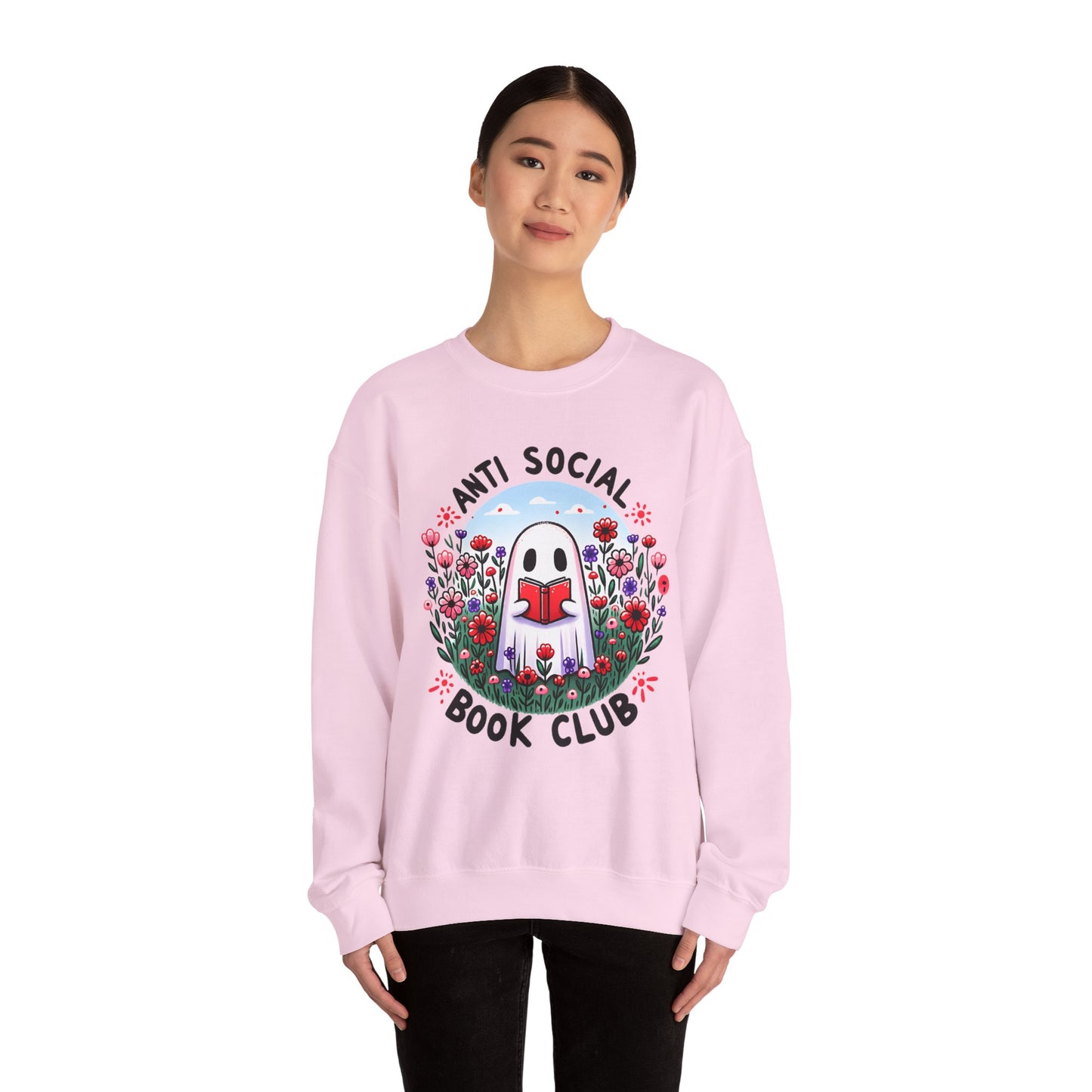 Anti-Social Book Club Crewneck Sweatshirt S-5XL