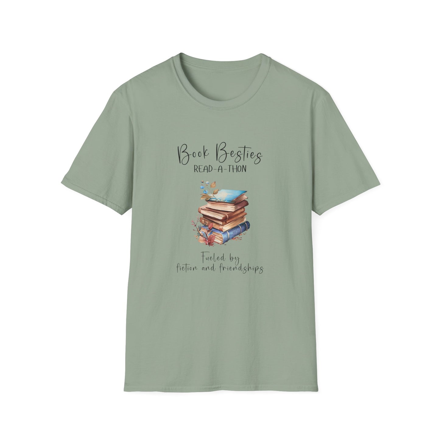 Book Besties Read-A-Thon Softstyle T-Shirt XS-5XL
