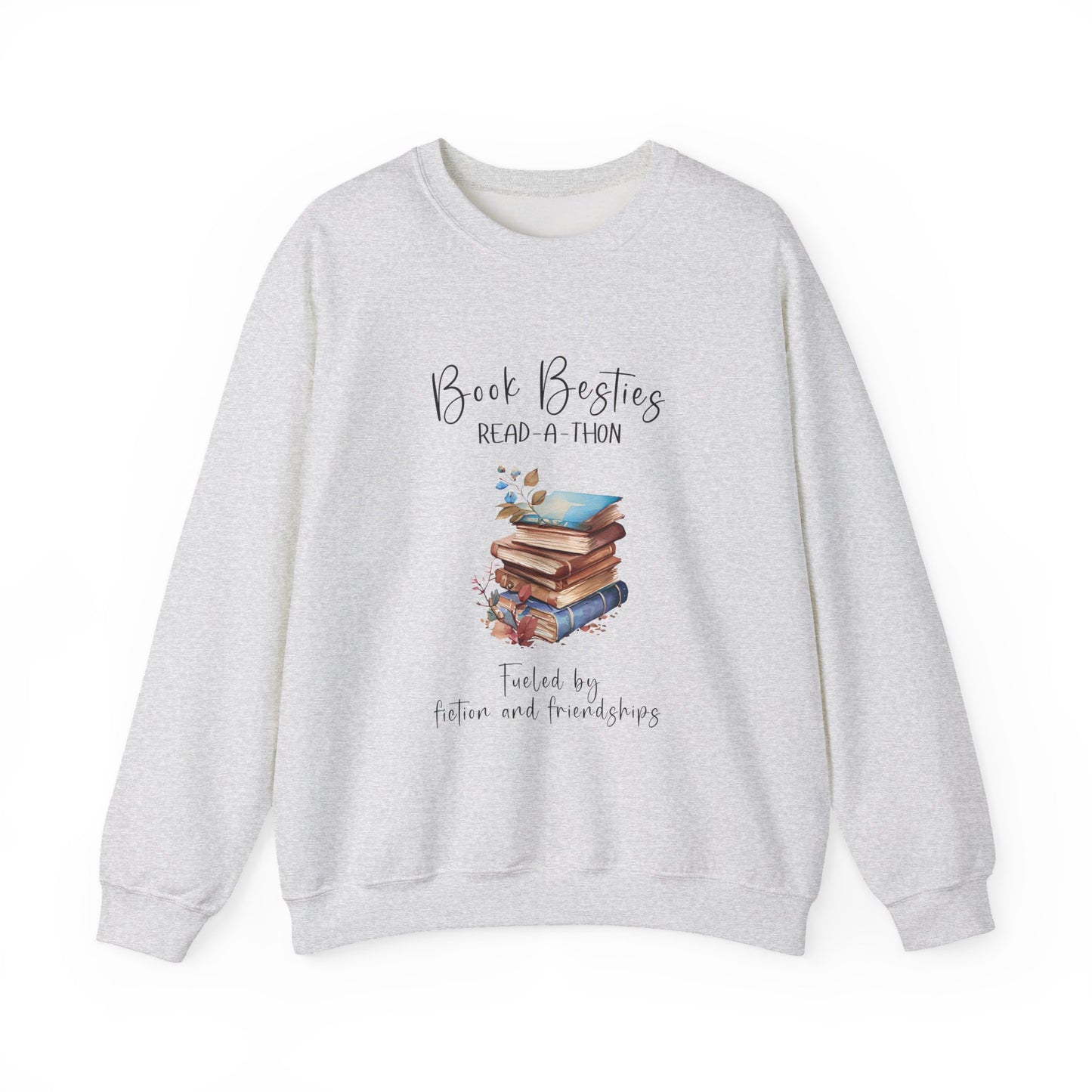Book Besties Read-A-Thon Crewneck Sweatshirt S-5XL