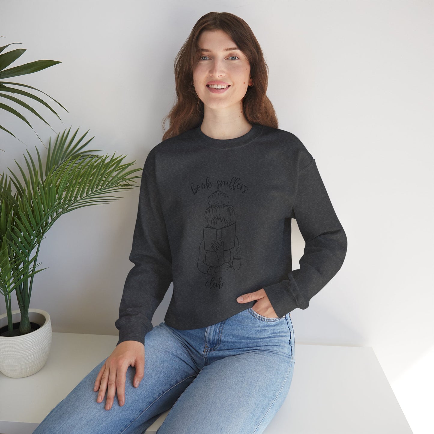 Book Sniffers Club Unisex Heavy Blend™ Crewneck Sweatshirt