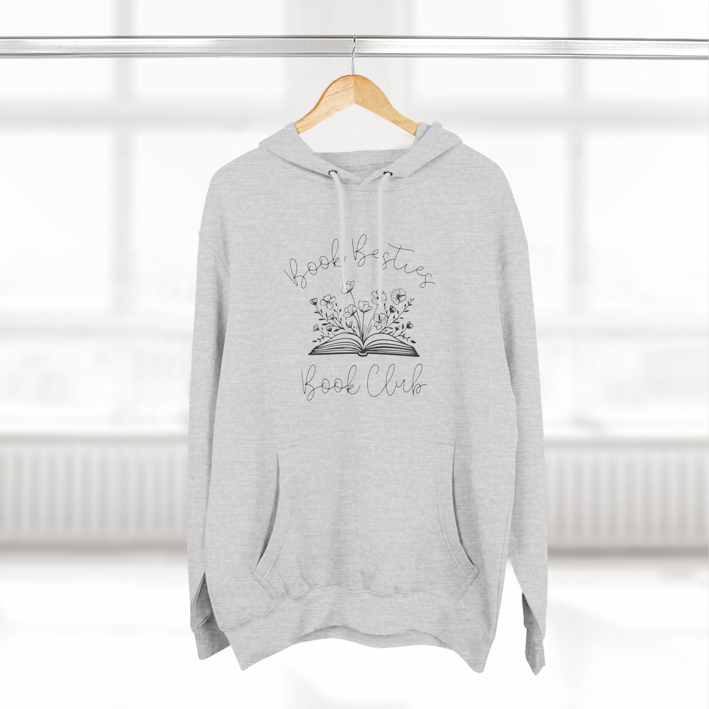 Book Besties Book Club Fleece Hoodie S-3XL