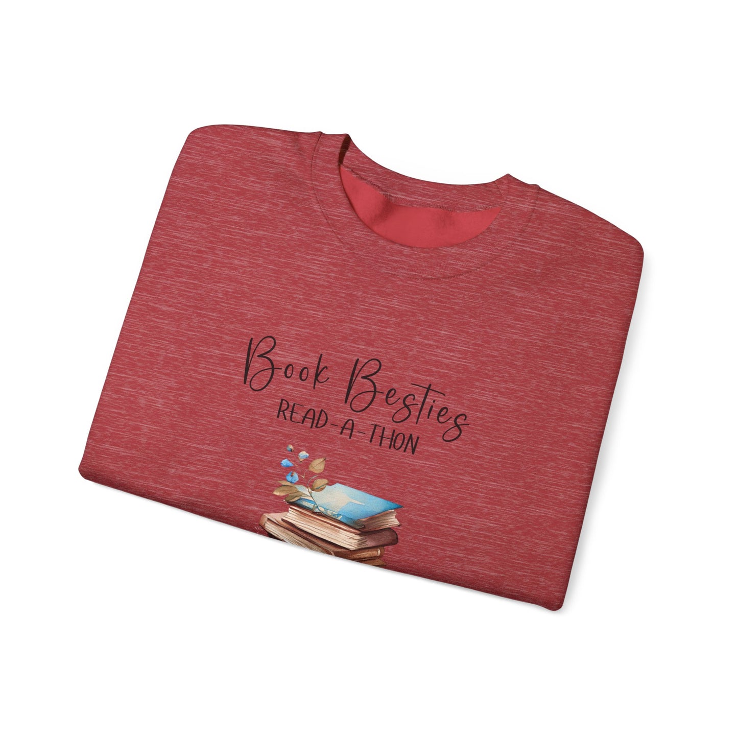 Book Besties Read-A-Thon Crewneck Sweatshirt S-5XL