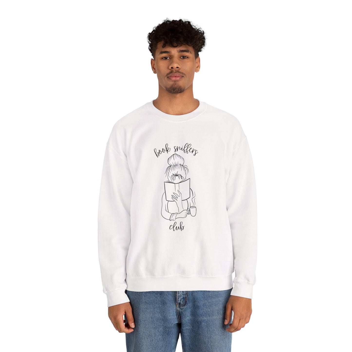 Book Sniffers Club Unisex Heavy Blend™ Crewneck Sweatshirt