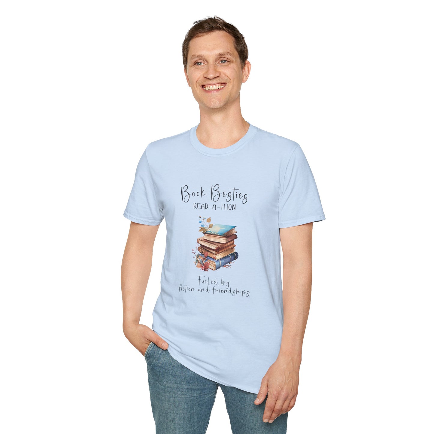 Book Besties Read-A-Thon Softstyle T-Shirt XS-5XL