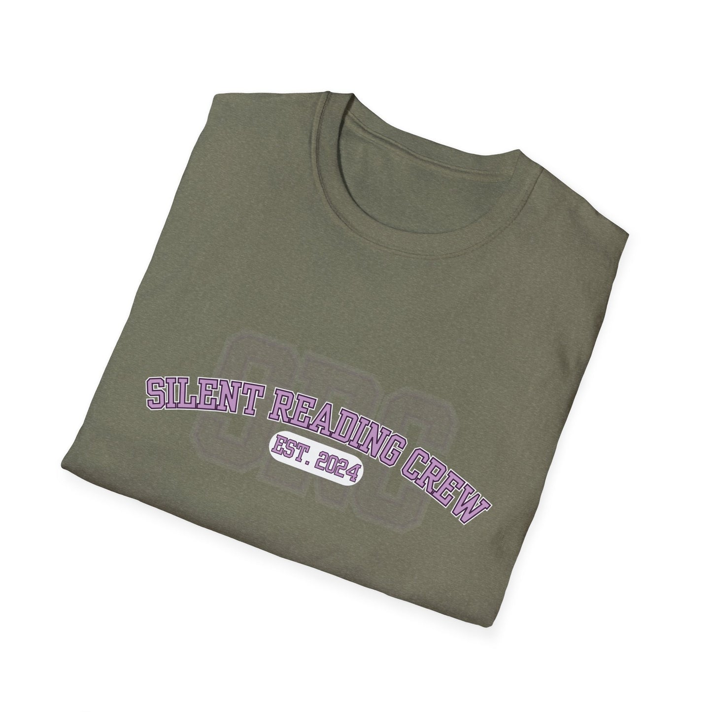 Silent Reading Crew Softstyle T-Shirt XS-5XL