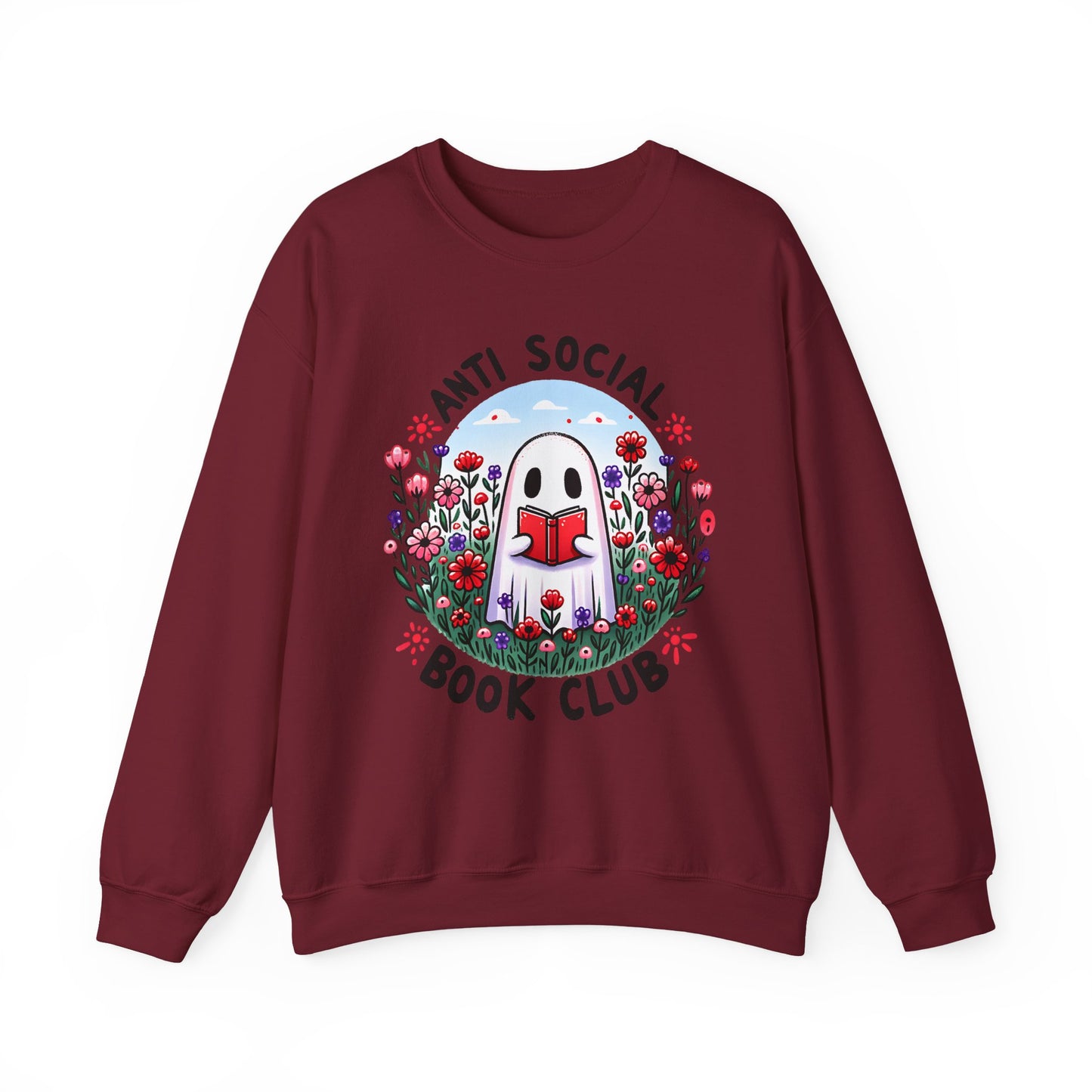 Anti-Social Book Club Crewneck Sweatshirt S-5XL