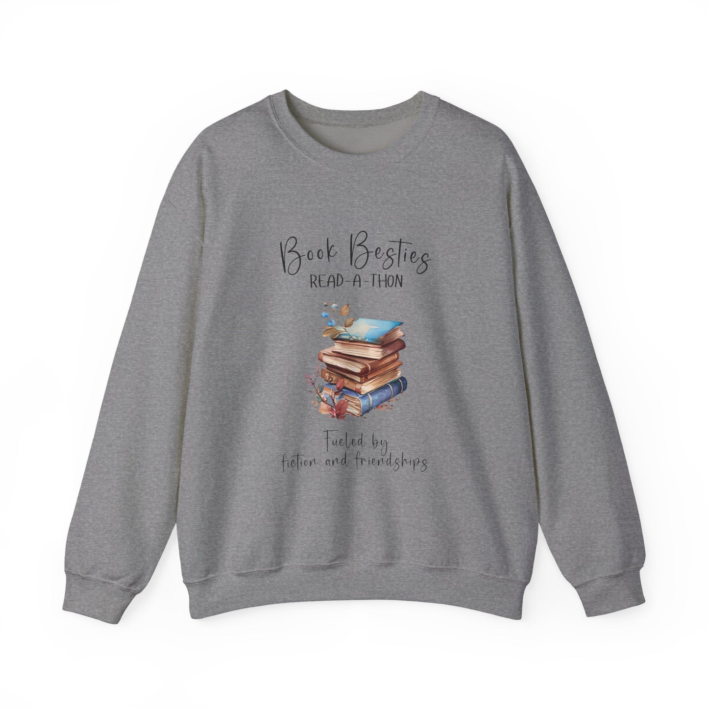 Book Besties Read-A-Thon Crewneck Sweatshirt S-5XL