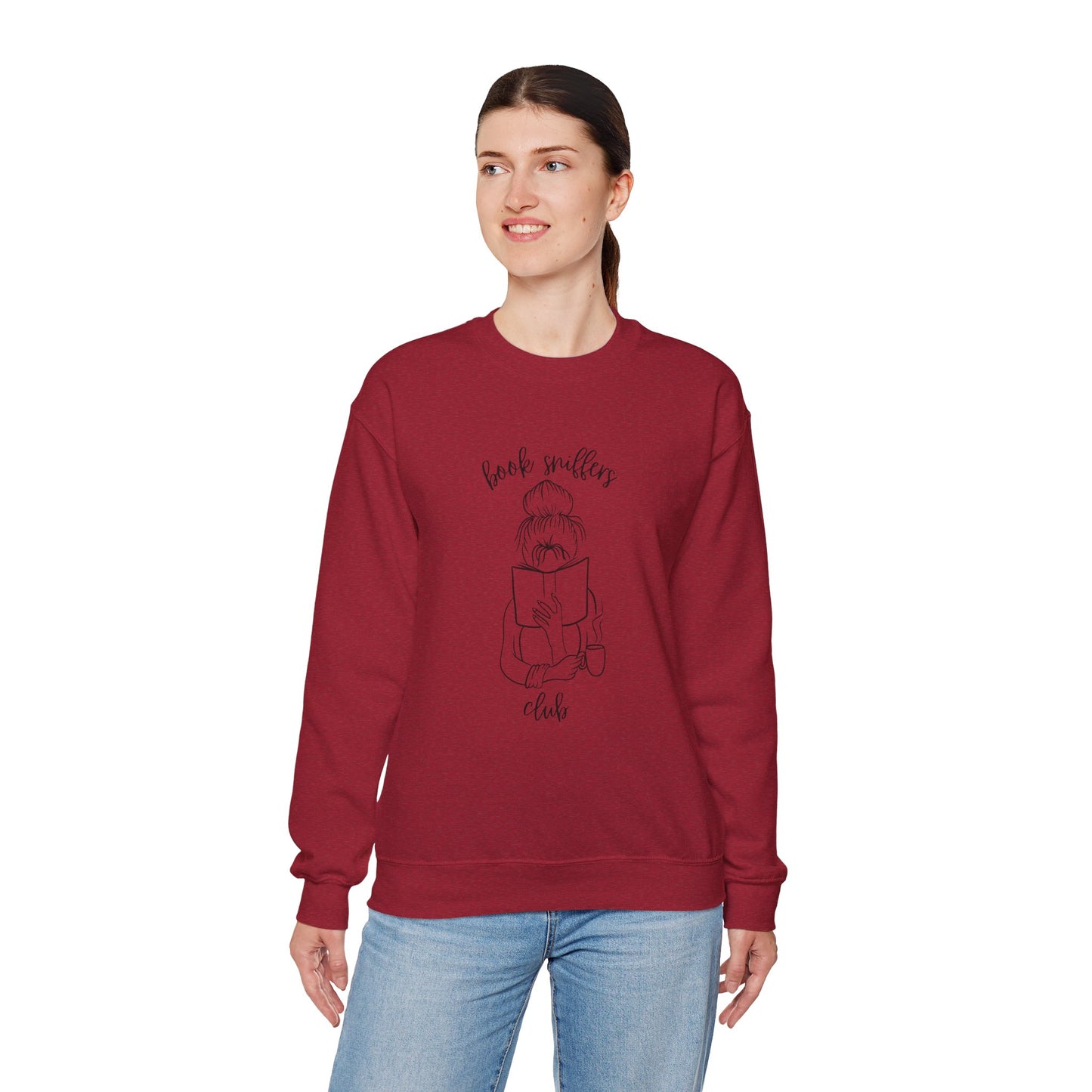 Book Sniffers Club Unisex Heavy Blend™ Crewneck Sweatshirt