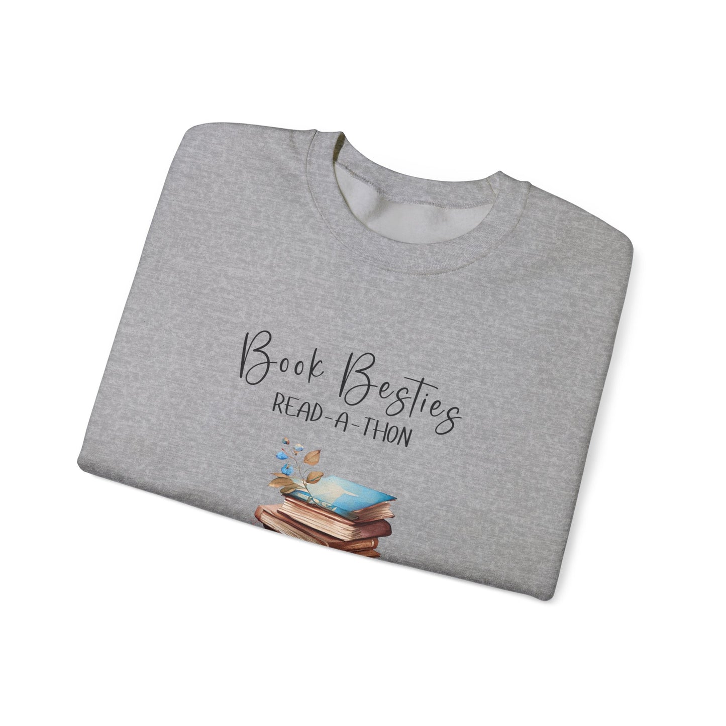 Book Besties Read-A-Thon Crewneck Sweatshirt S-5XL