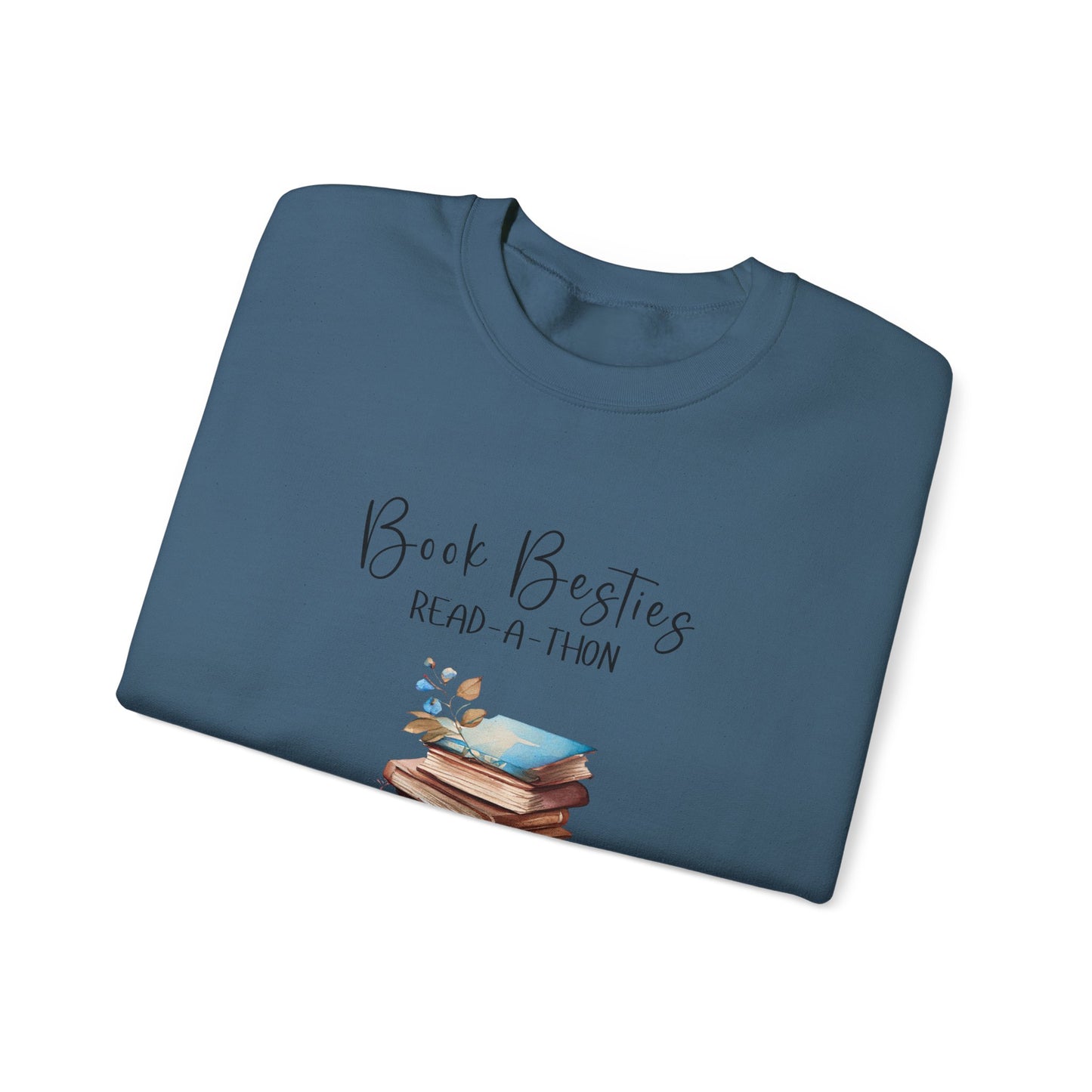 Book Besties Read-A-Thon Crewneck Sweatshirt S-5XL